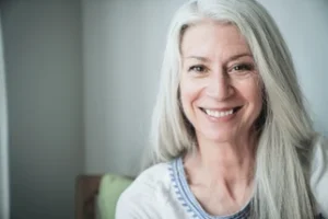 Smiling lady